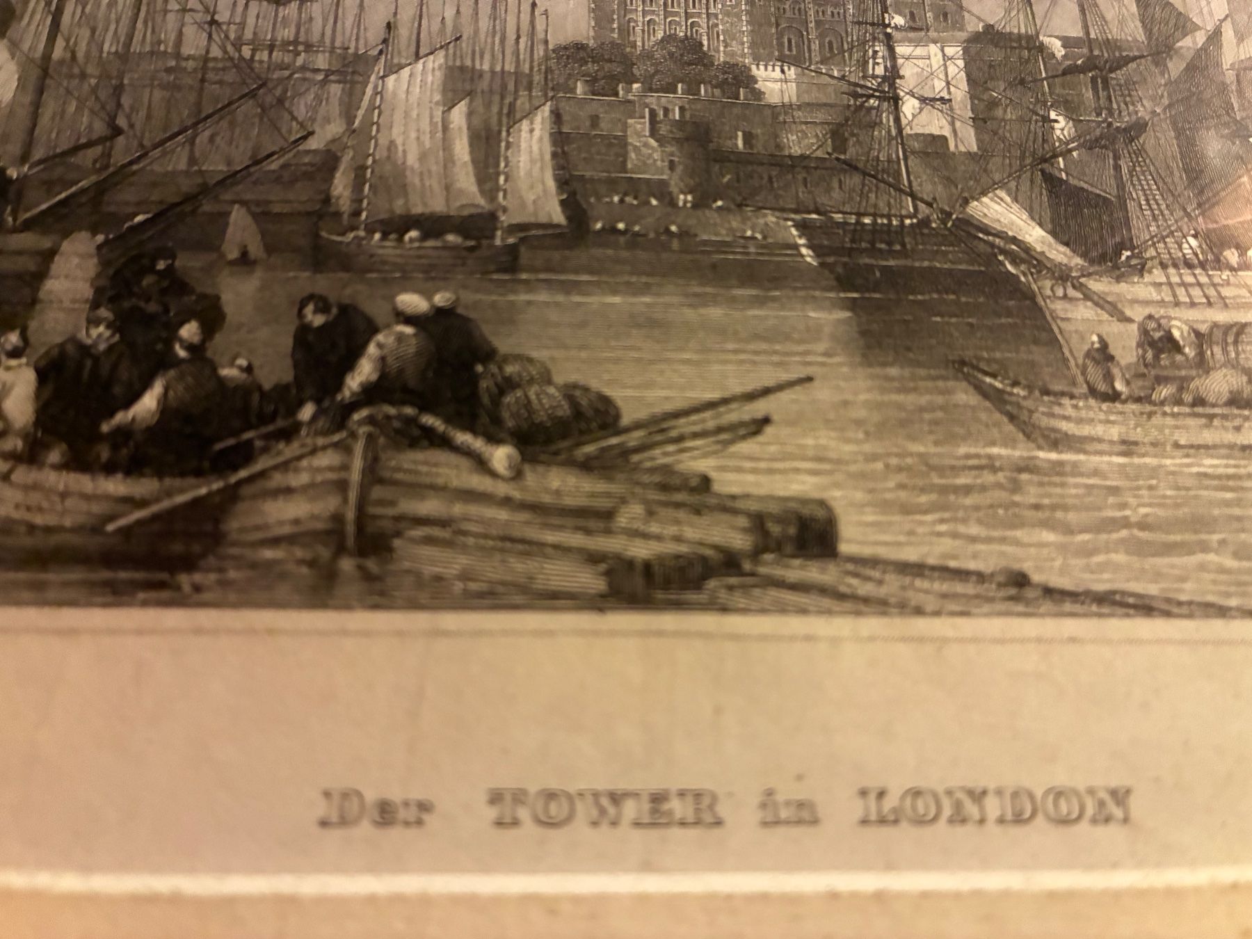Stiche: Gravure ancienne Tower in London – Gebraucht aus Paudex von micinque 1