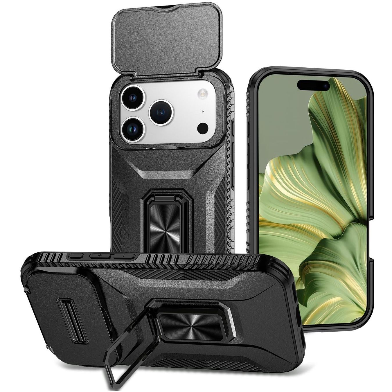Cover & Protezioni schermo: iPhone 17 PRO Hülle Cover Ring Case Etui Coque Tasche Robust – Nuovo e nell'imballaggio originale da Volketswil venduto da coverandmore 1