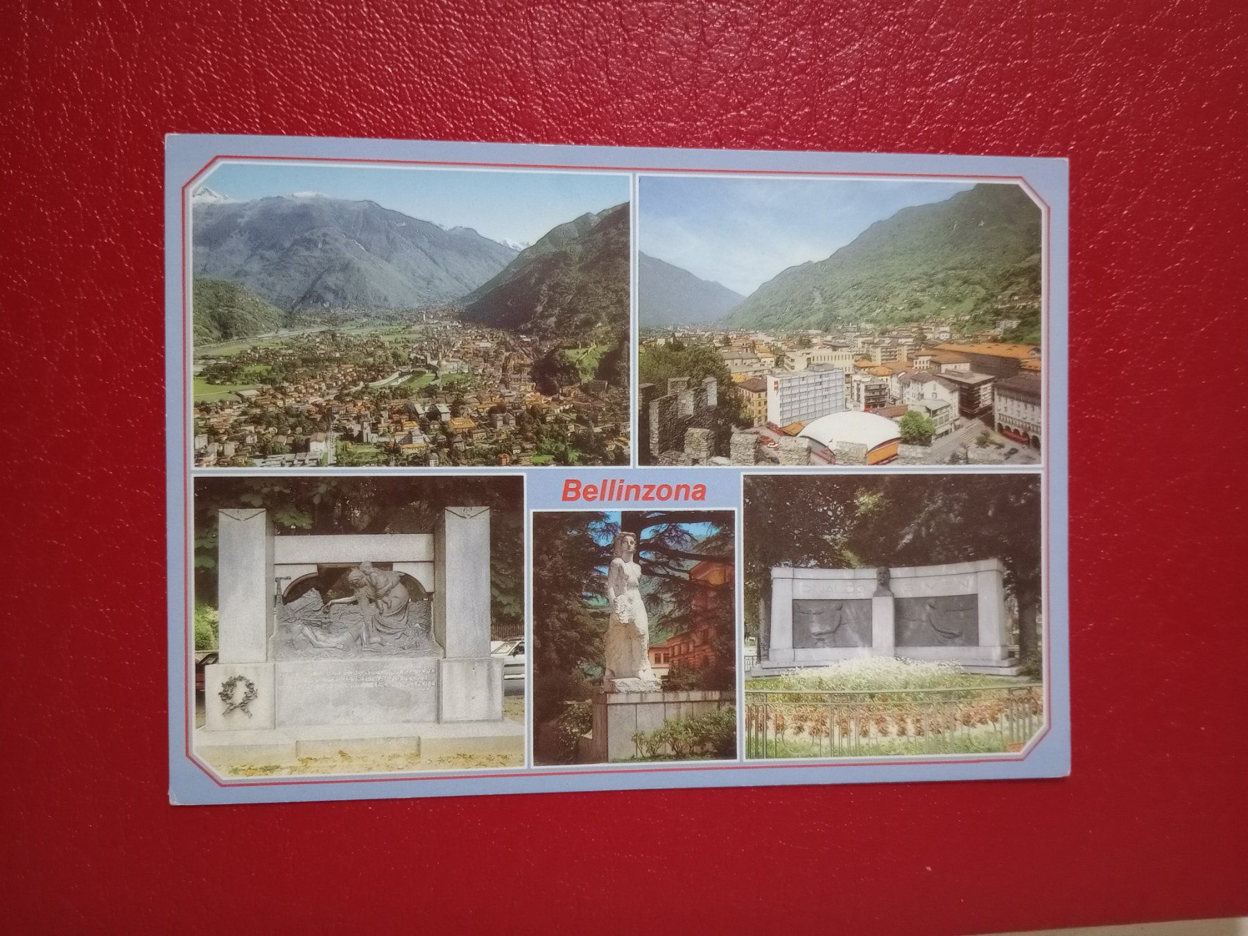 Cartoline postali: Bellinzona Tessin mehrbildrig – Usato da Küttigen venduto da Melisch1000