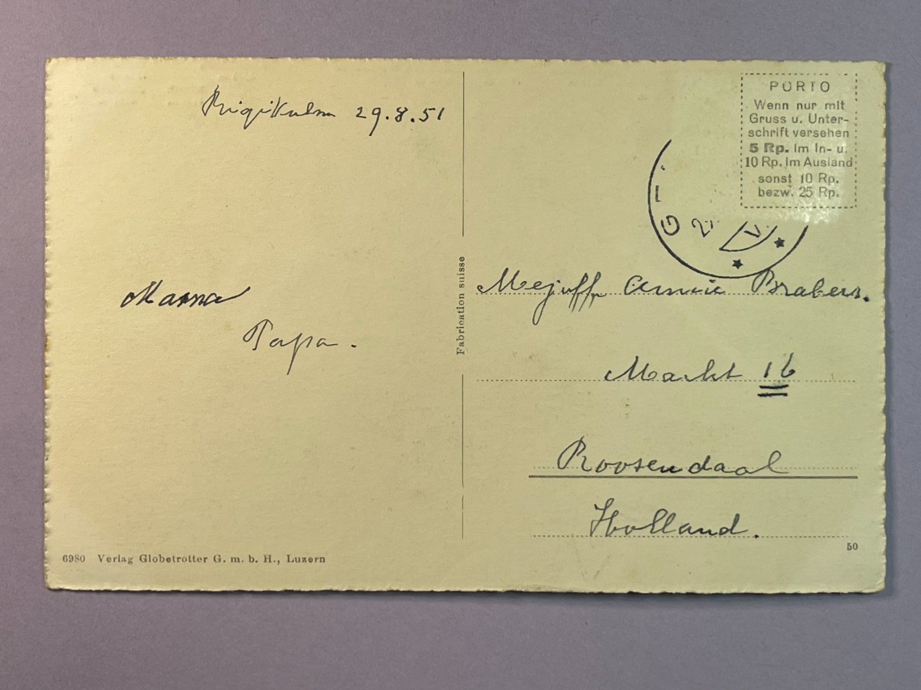 Cartes postales: Rigi-Kulm - Die Berneralpen – D'occasion à Steg VS par _vinci_ 1