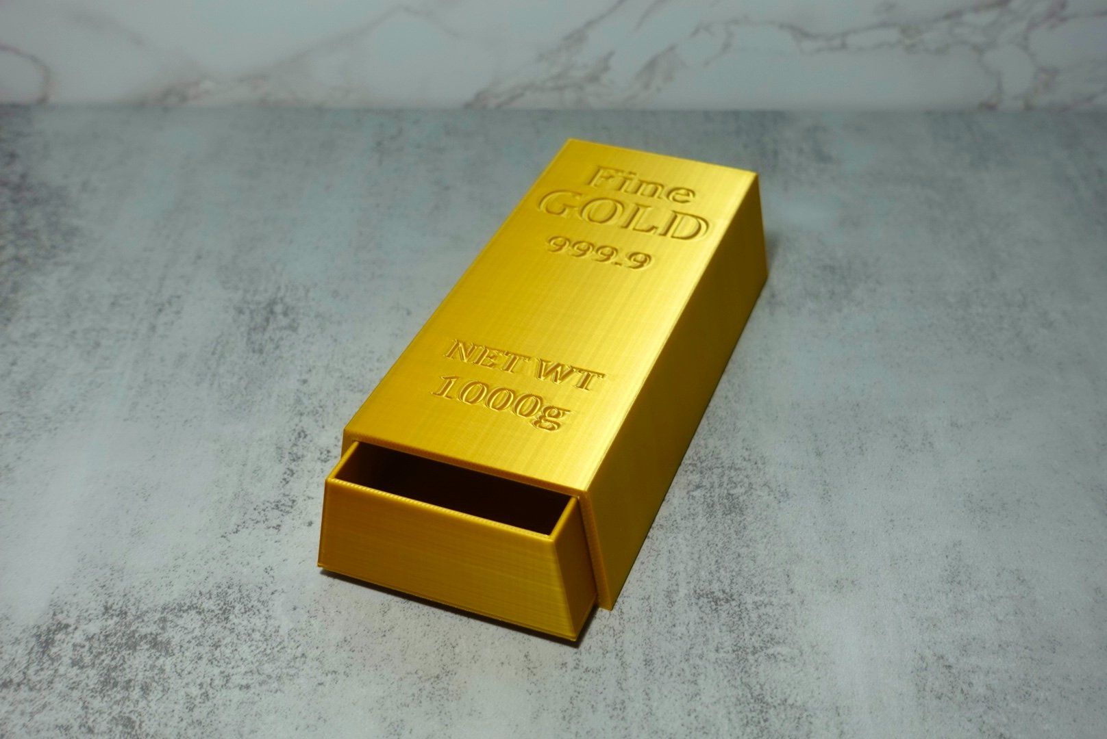 Sonstiges für Haushalt & Wohnen: Goldbarren Schachtel – Neu und originalverpackt aus Dietikon von You_Want_We_Print