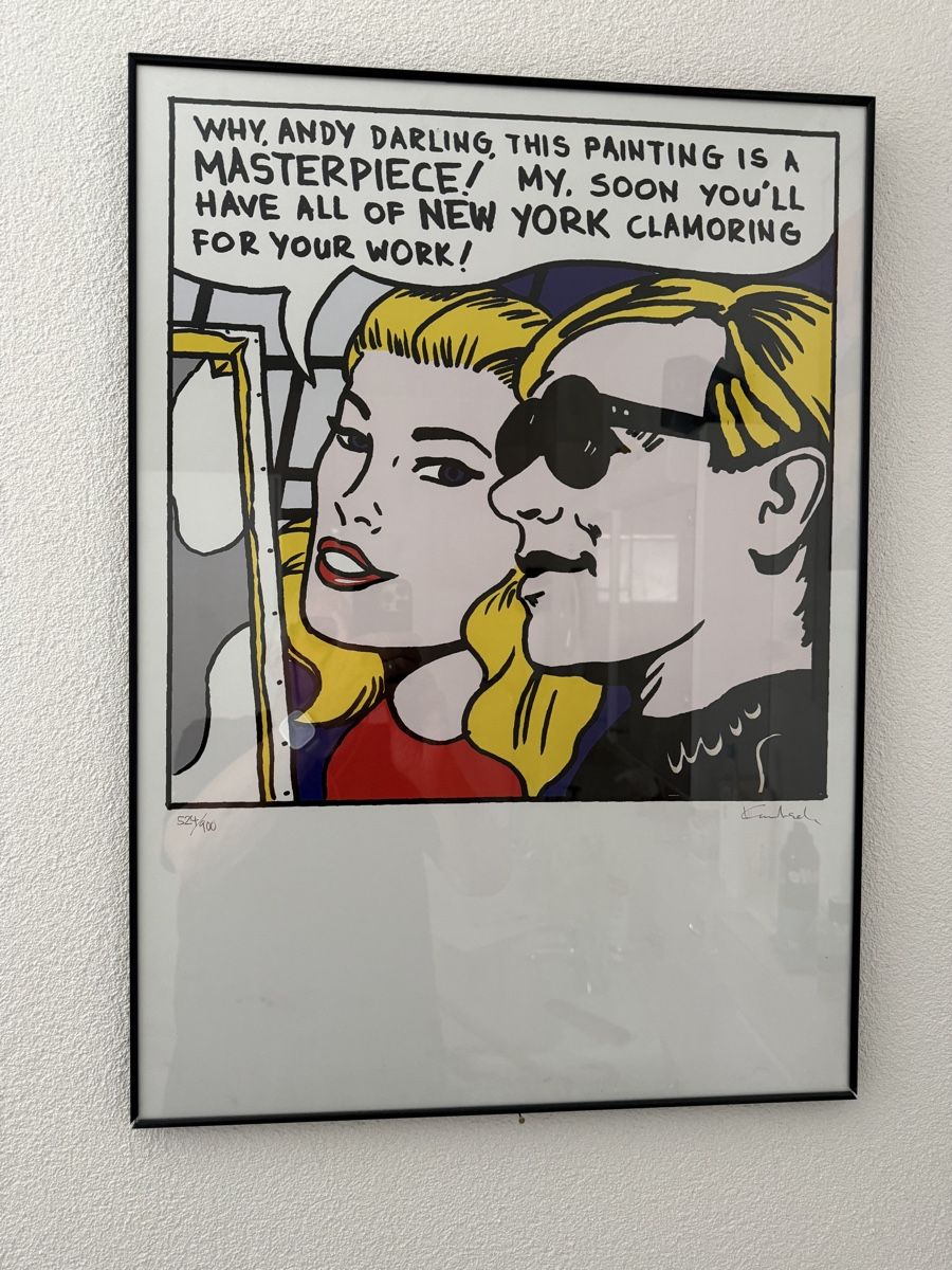 Foto & Immagini: Pop-Art Bild von Sam Kautsch, Masterpiece Roy Lichtenstein – Usato da Affoltern am Albis venduto da Birdy8910 9