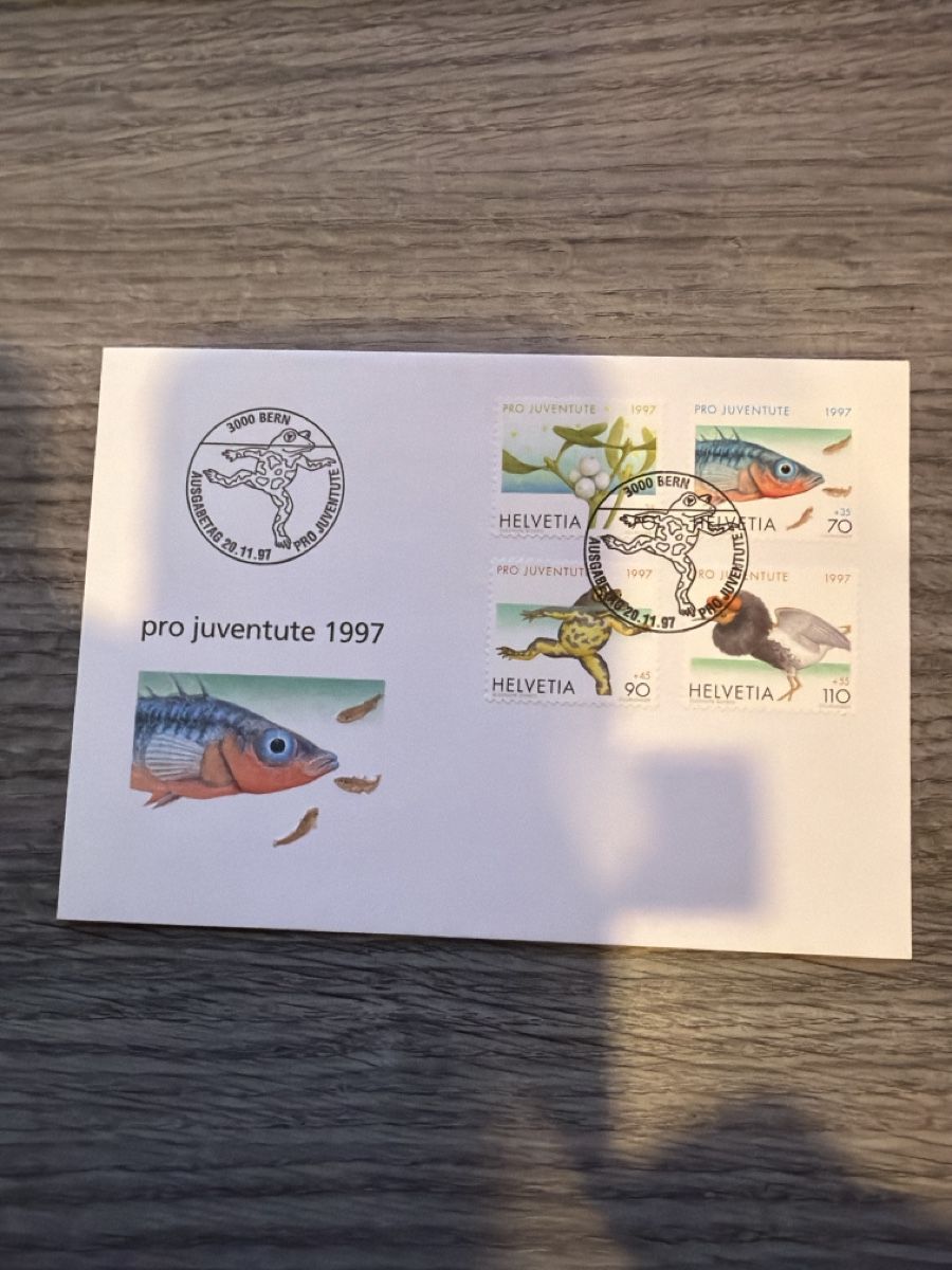 Tutti i francobolli: Schweizer Briefmarken Pro Juventute Ersttagsbrief 1997 Top – Nuovo (secondo la descrizione) da Tafers venduto da Tschanz-Solutions