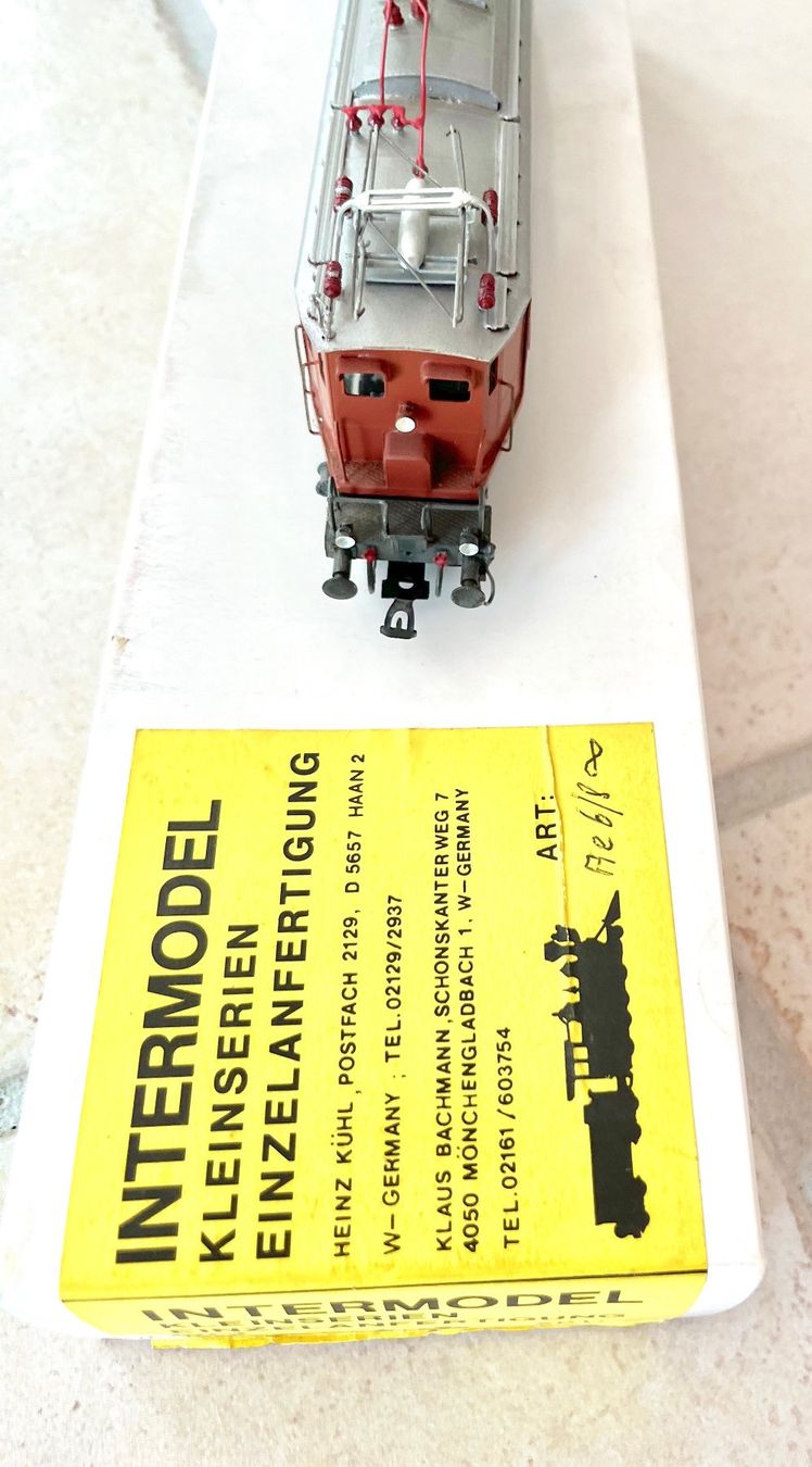 Modelleisenbahnen: Intermodel  BLS Ae 6/8 Messing – Neu (gemäss Beschreibung) aus Bleiken von hbw45 5