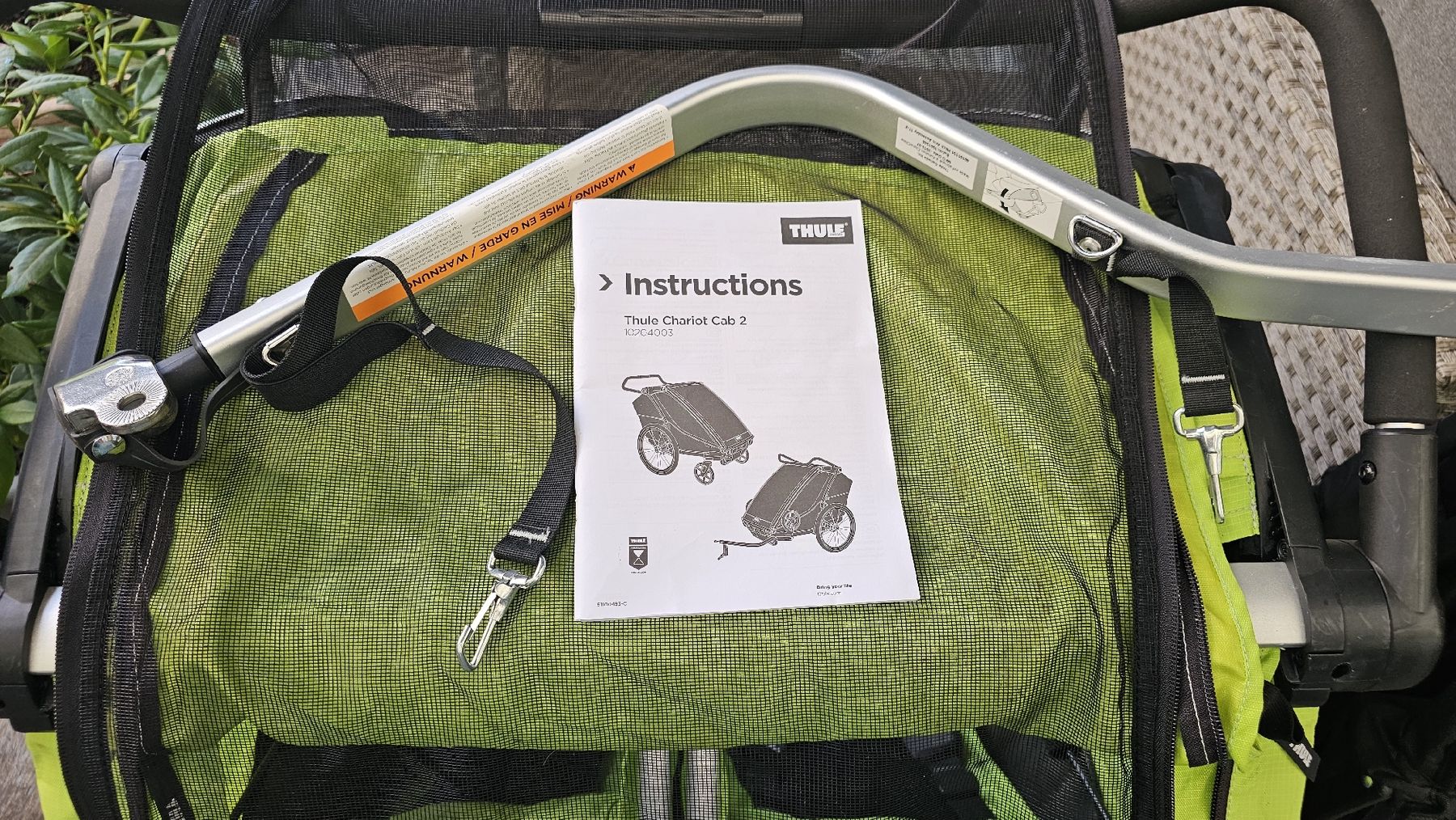 Thule Remorques: Thule Chariot Cab 2  – D'occasion à Tann par dan_dzf8