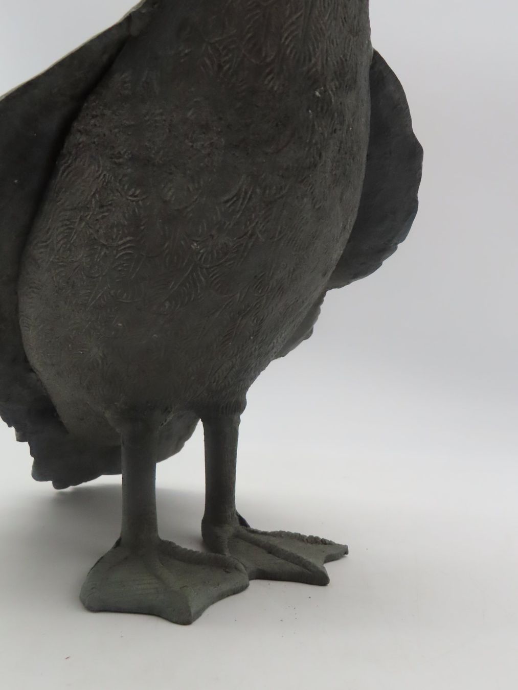 Figuren: Schöne Ente aus Metall – Gebraucht aus Reinach BL von WBZ-Flohmarkt 2