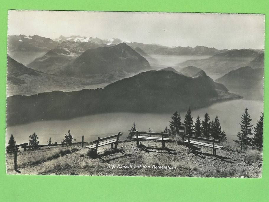Cartoline postali: Rigi-Känzeli mit den Berneralpen – Nuovo (secondo la descrizione) da Zürich venduto da t24_de