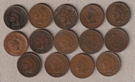 USA, Lot Indian Head Cents