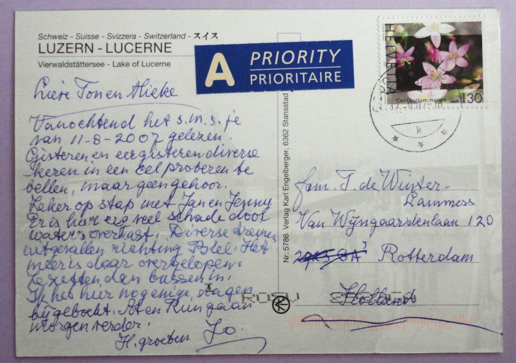 Cartes postales: Luzern - Lucerne – D'occasion à Fétigny par Billy2miny 1