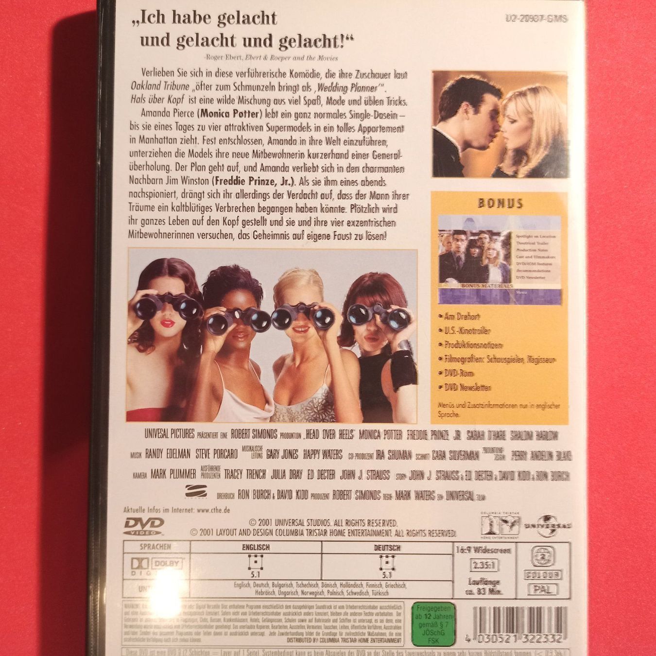 Tutti i DVDs: Hals über Kopf – Usato da Dübendorf venduto da kb86_MOVIE 1