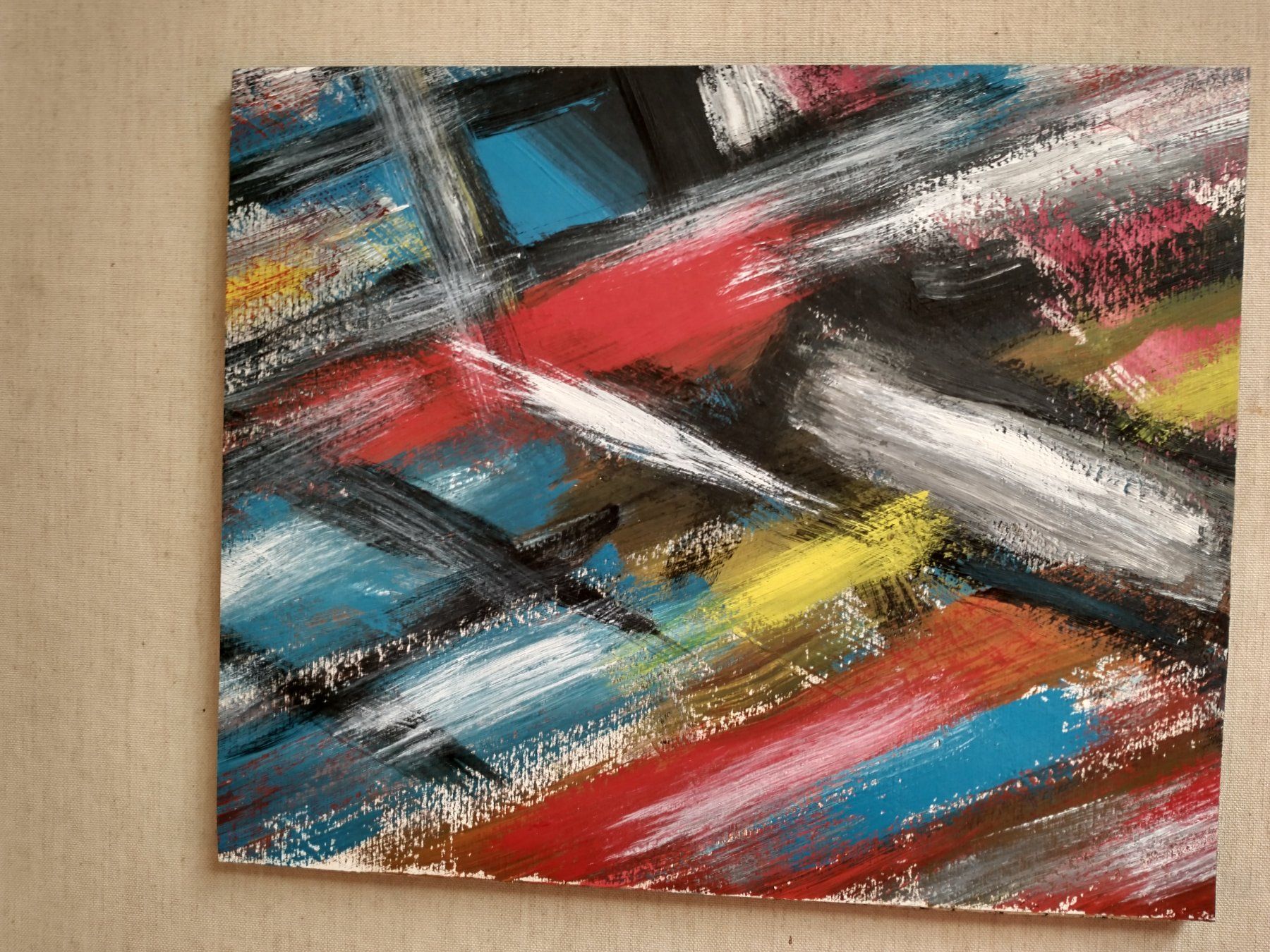 Dipinti: Originales abstraktes Kunstwerk, expressive Malerei – Usato da Löhningen venduto da Chimae67 7