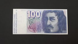 Schweiz 100 Franken 1975 Sign.Hay Unc