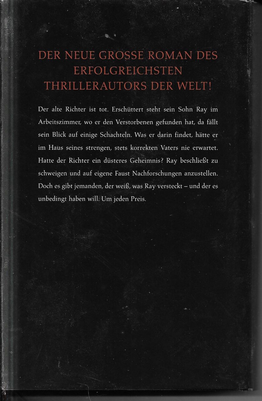 Livres: John Grisham - Der Richter – D'occasion à Nunningen par mercury-for-books 1