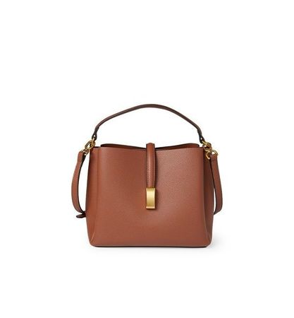 Superleichte Tasche braun Hand oder Schulter getragen