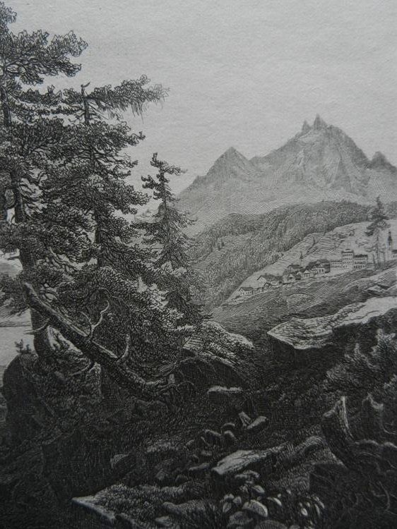 Gravures: St.Moritz Engadin – D'occasion à Risch par Rischli15 6