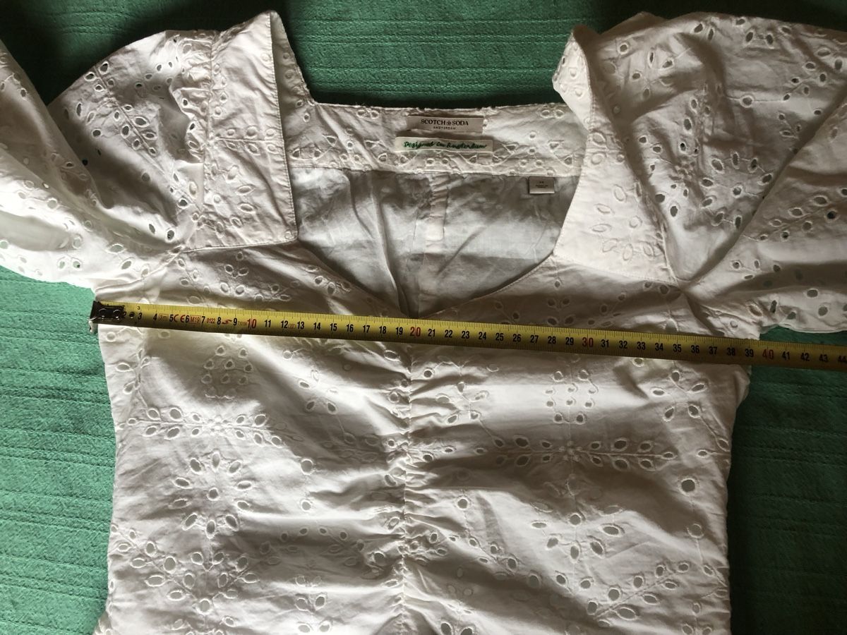 Maison Scotch Blusen: Weisse Bluse Scotch & Soda Gr. 34/XS – Gebraucht aus Heiden von sab_rzm2 5