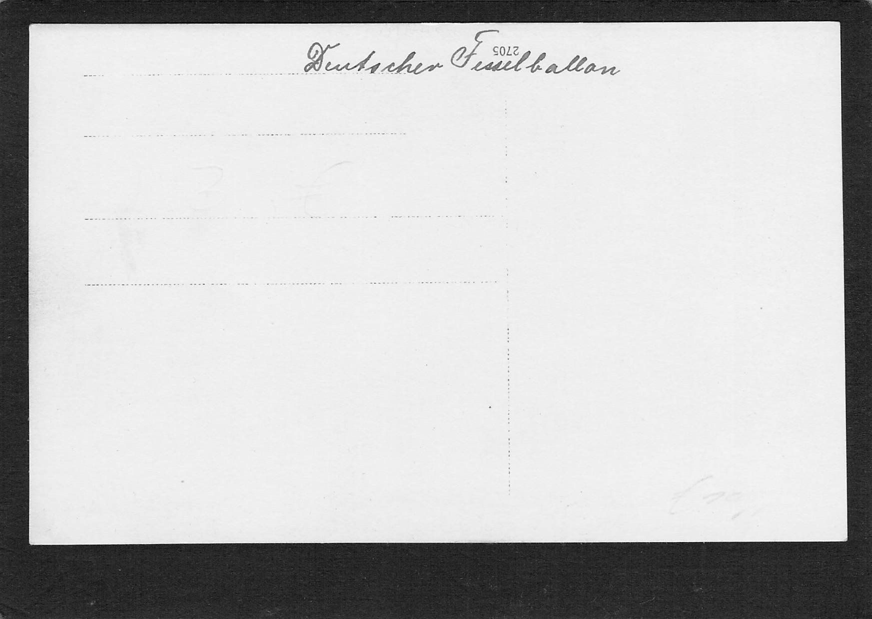 Cartoline postali: ^Deutscher Fesselballon , echtfoto – Usato da Reichenburg venduto da Pipo-67 1