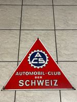 Vintage ACS Schweiz Emailleschild