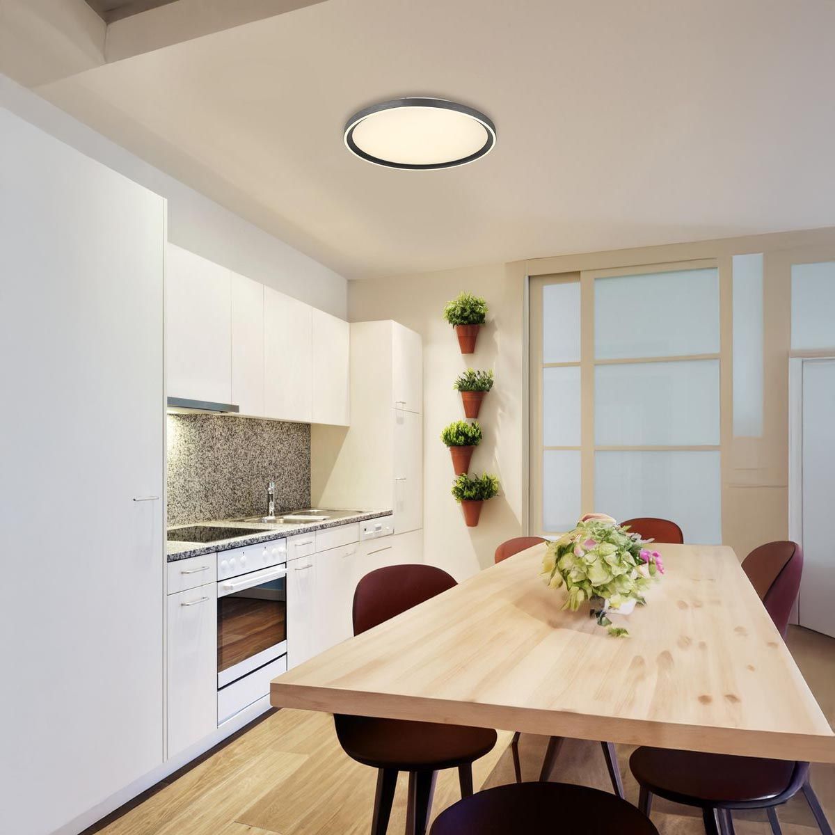 Lustres & lampes de plafonds: LED Deckenleuchte, CCT, Dimmer, 40 cm Ø – Neuf (Voir description) à Kreuzlingen par Smart-Light 2