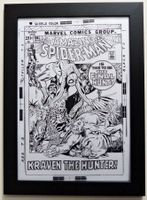 AMAZING SPIDER-MAN #104 GIL KANE COVER PRODUCTION ART 1972