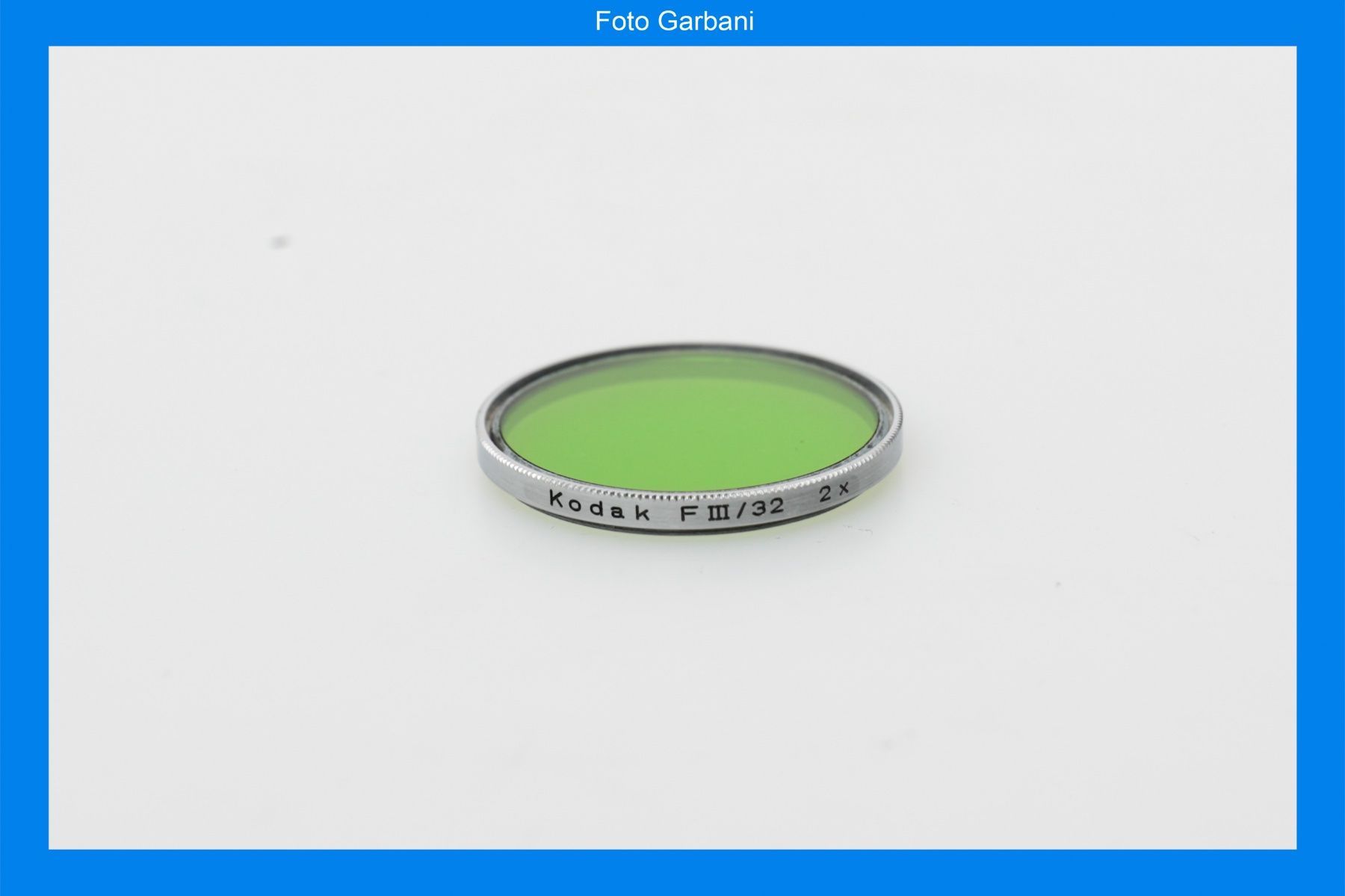 Kodak Filtri: kodak Fiii/32mm 2x verde – Usato da Muralto venduto da FotoGarbani