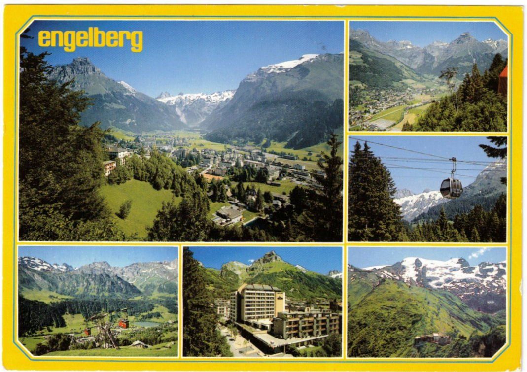 Cartes postales: Engelberg - 6 Bild AK – D'occasion à Binningen par Mountainrider