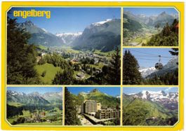 Engelberg - 6 Bild AK