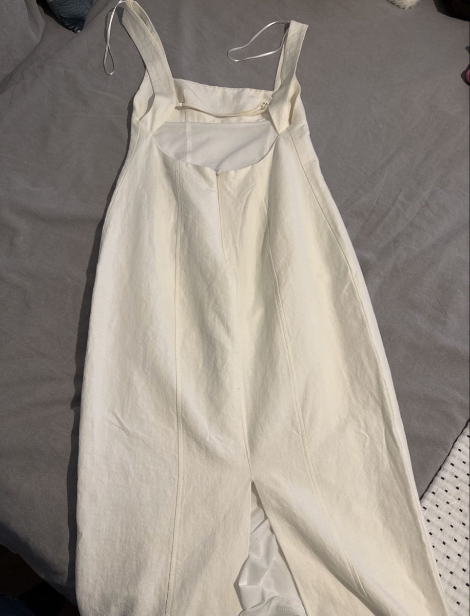 Zara Vestiti: ROBE BLANCHE À BRETELLES  – Nuovo (secondo la descrizione) da Monthey venduto da van_jbc7 1