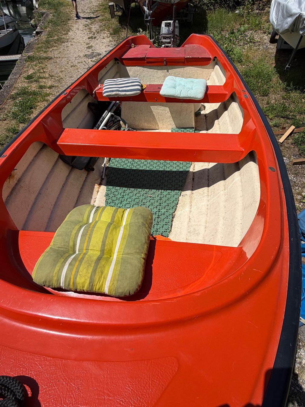Viking Marin Barche: Fischerboot Marinplast Jula-Viking 46 - evtl. Bootsplatz – Usato da Biel/Bienne venduto da BootszentrumBiel 2