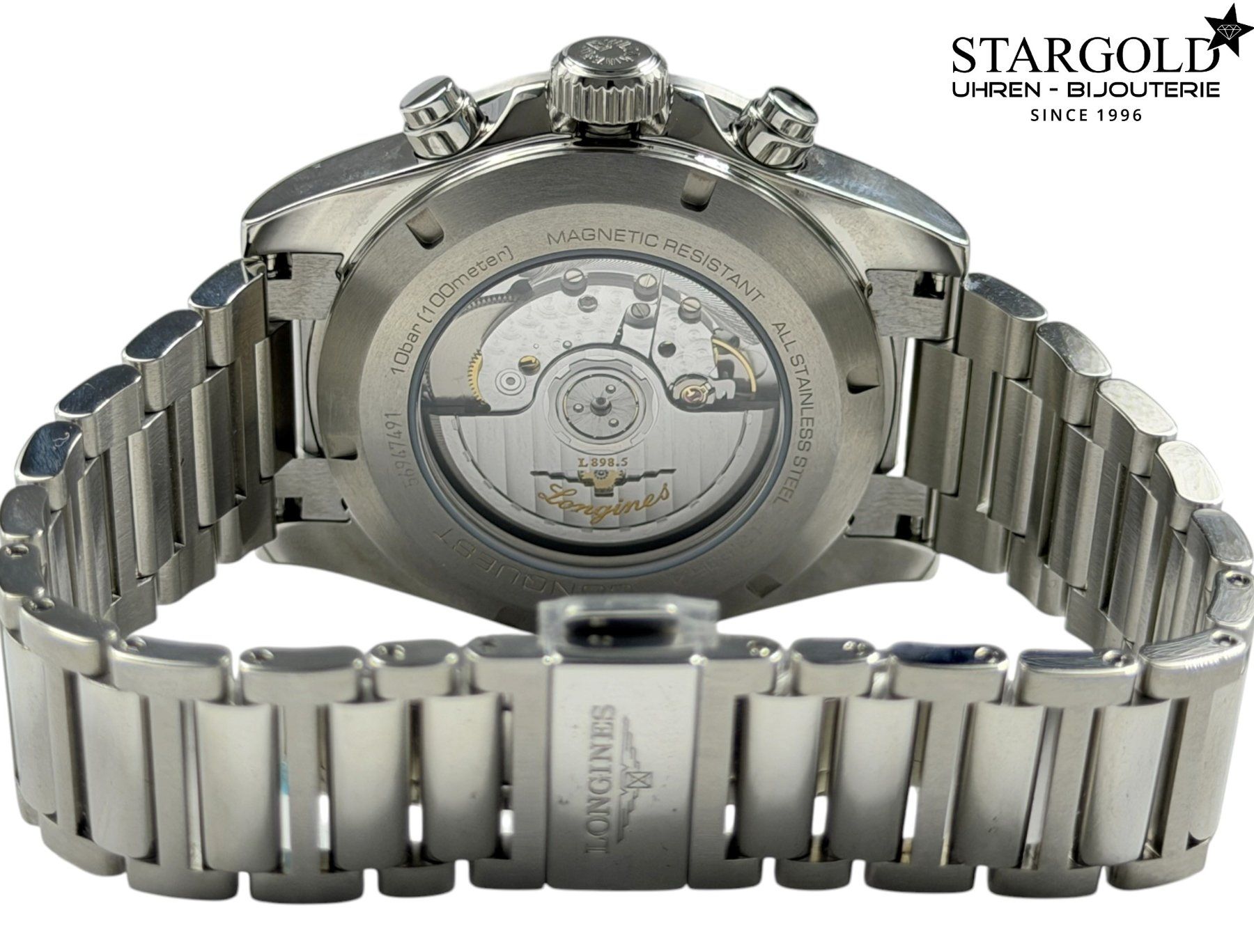 Longines Orologi: Longines Conquest Chronograph -  L3.835.4.98.6 – Usato da Zürich venduto da Stargold-Uhren 7