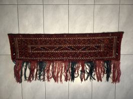 Orientiert Wandtepp mit Fransen ,Schöne Farbe,  guter Zusta