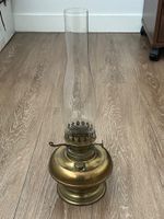 Antike MESSING-PETROLEUM-LAMPE „R. Ditmar Wien“ / 1909