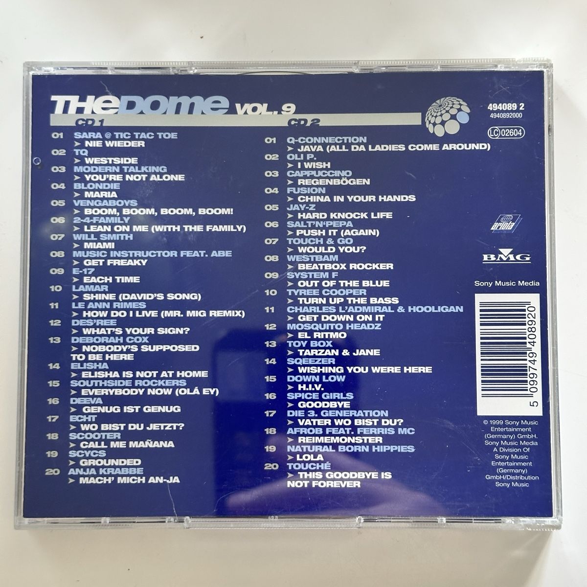 CD: The Dome Vol. 9 Die Chartparty der Megastars CD  – Usato da Etzwilen venduto da presley3577 1