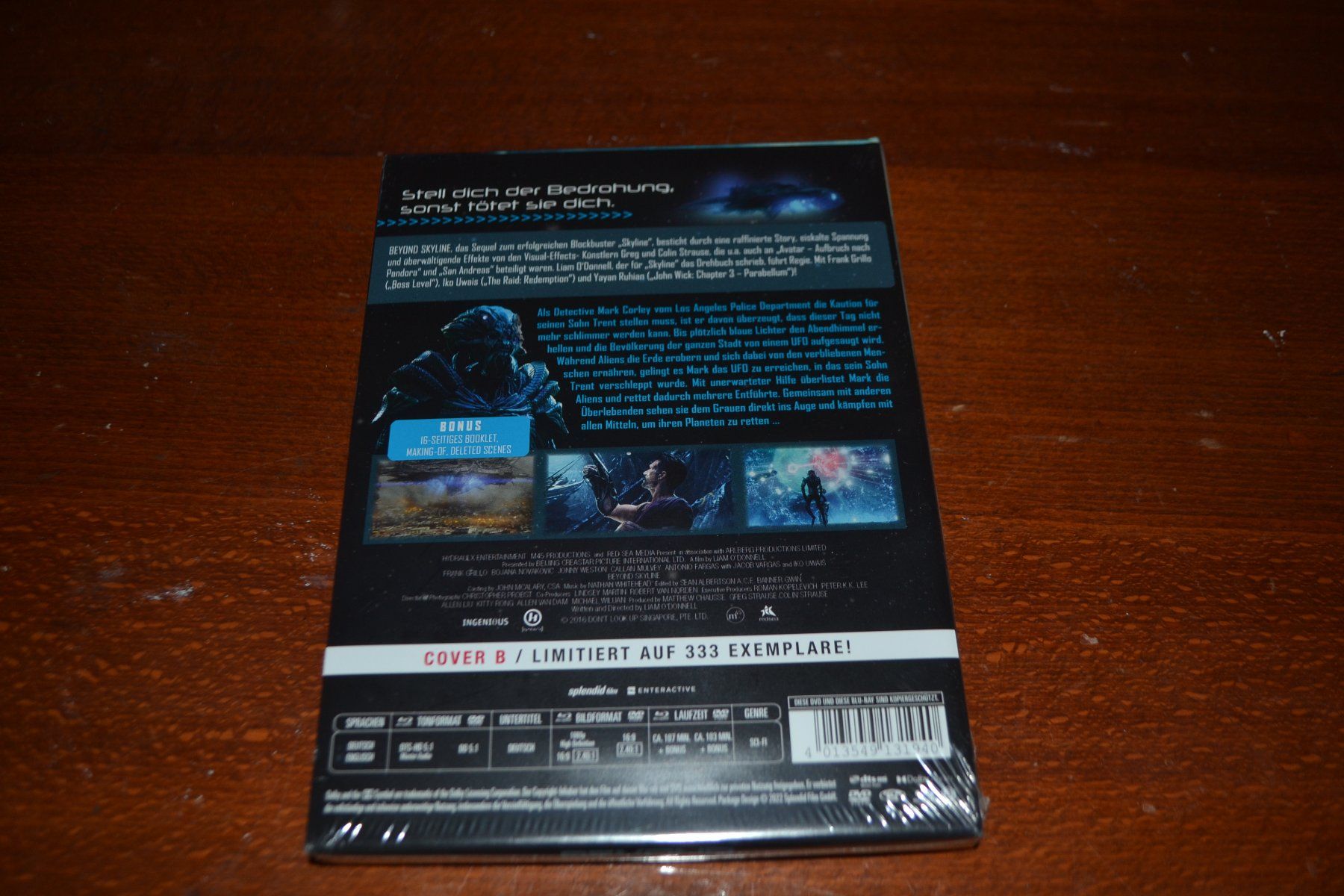 Tutti i DVDs: Beyond Skyline Limited Mediabook (NEU) – Usato da Laupen ZH venduto da chefdom 1