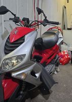 Peugeot Speedfight 2 50cc Scooter rosso/argento