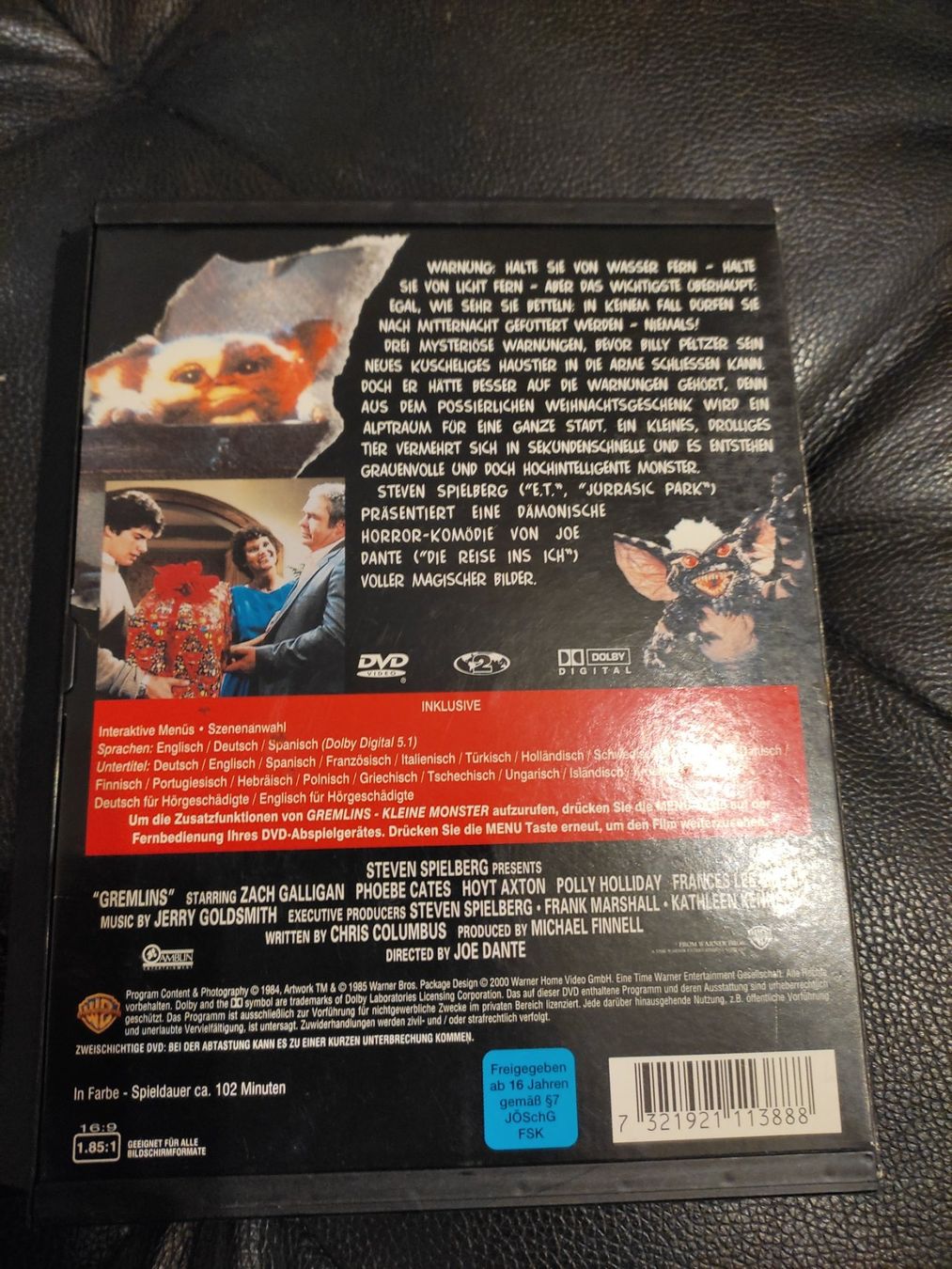 Tutti i DVDs: Gremlins Kleine Monster – Usato da Steffisburg venduto da AutoFiat 2