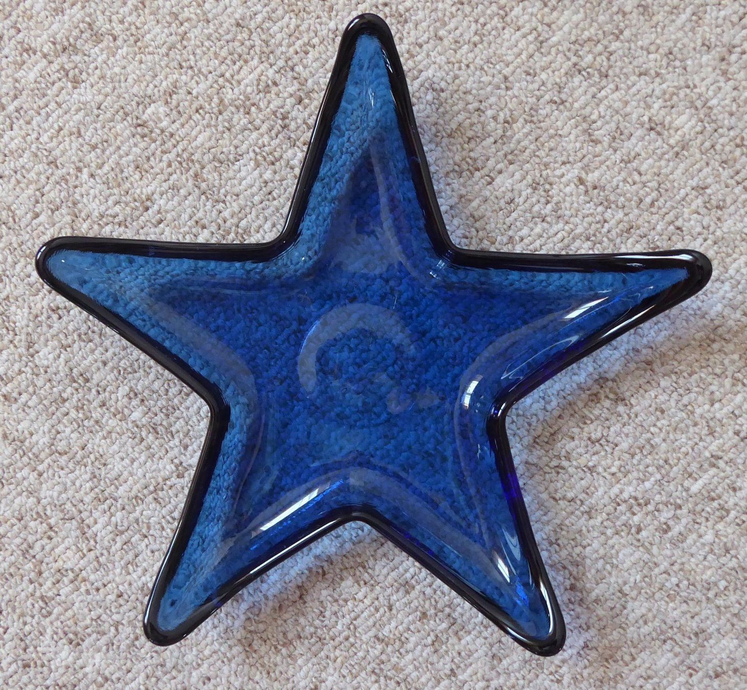 Tutte le decorazioni: SEESTERN   Deko aus blauem Glas – Usato da Wettingen venduto da tonia3 1