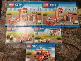 LEGO City 60110 Feuerwache - Inkl. Anleitungen!