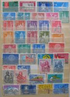 Werbemarken 1960 - 1972 gestempelt