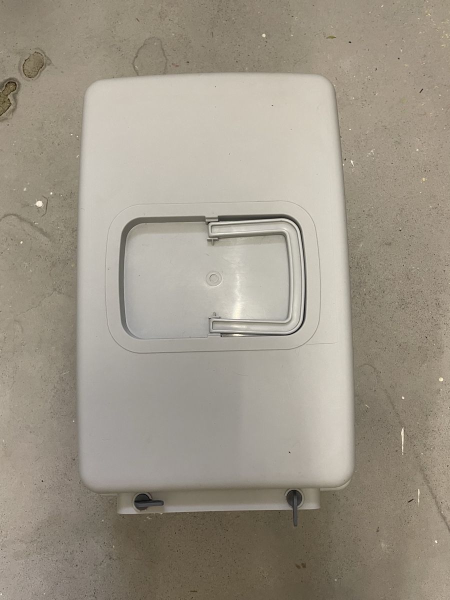 Gabbie, trasporto & Sicurezza: Katzentransportbox Grau/Weiss gebraucht – Usato da Frutigen venduto da Blue_020 3