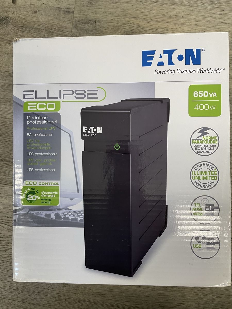 Eaton Alimentazione elettrica: EATON USV-Anlage 400W – Nuovo (secondo la descrizione) da Winterthur venduto da Seifert95