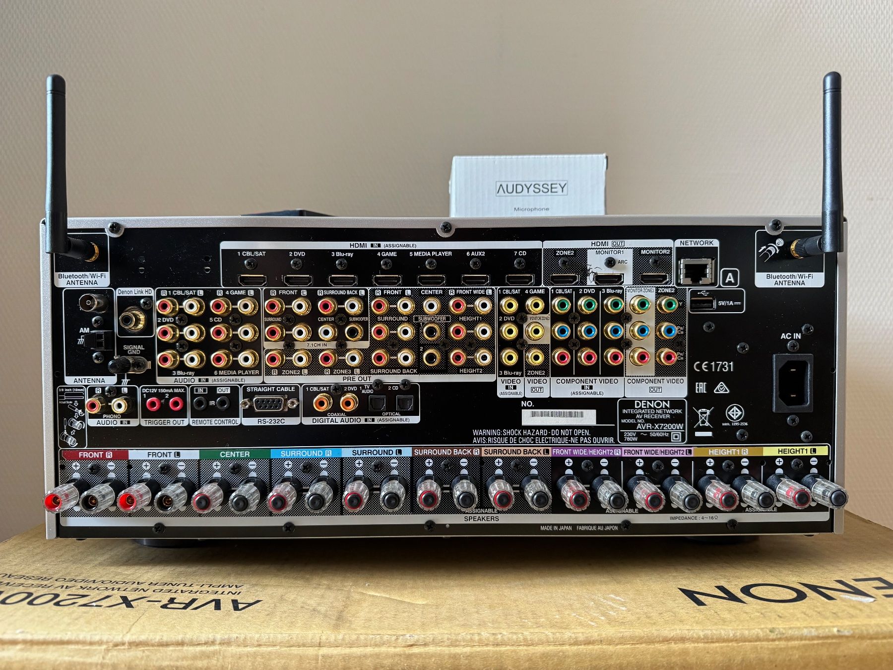 Denon Ricevitori: Denon AVR-X7200WA Premiumsilber – Nuovo (secondo la descrizione) da Gontenschwil venduto da Amiga2000B 3