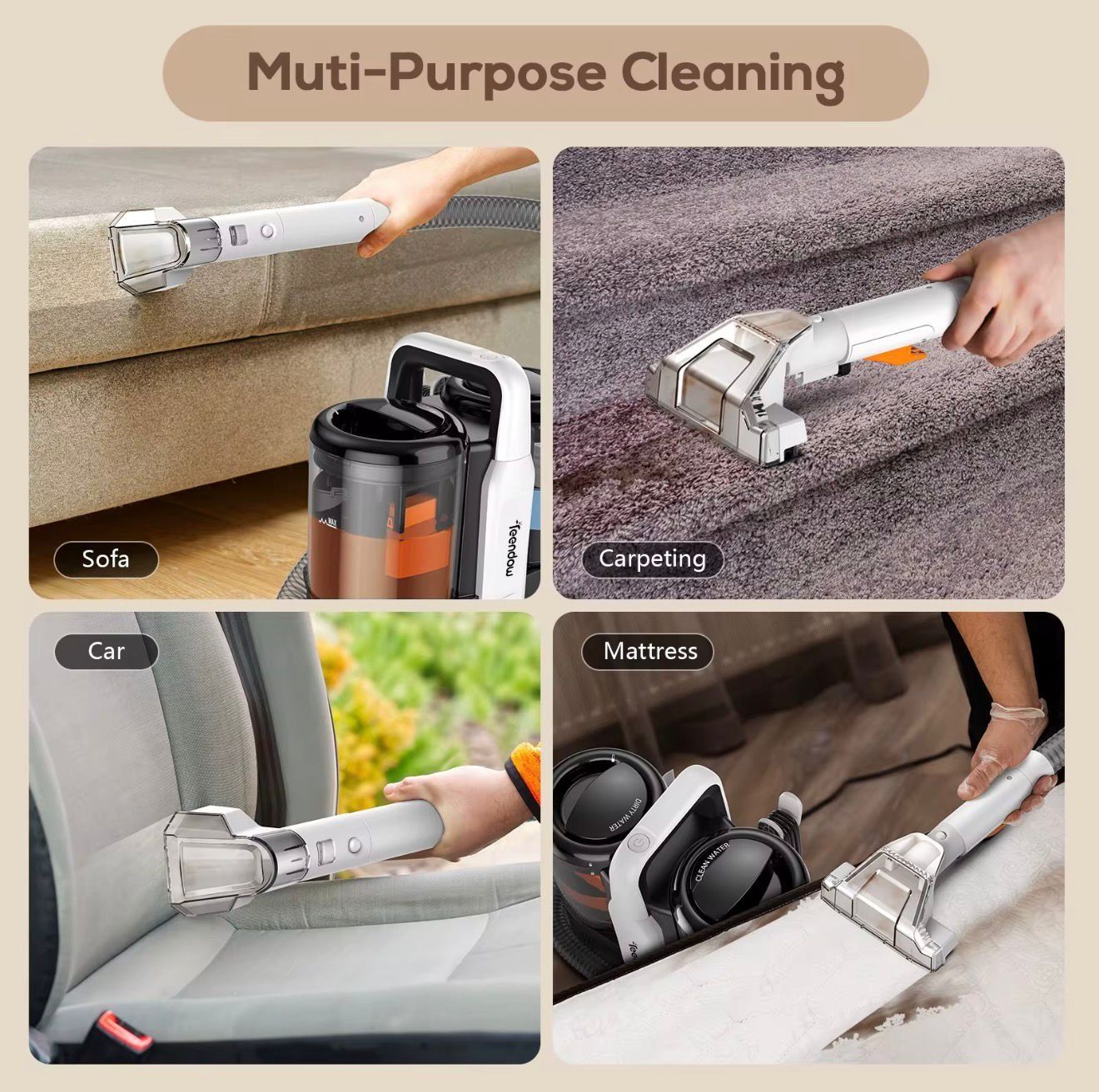 Aspirapolveri & Accessori: handheld vacuum cleaner for sofas and carpets – Nuovo e nell'imballaggio originale da Leukerbad venduto da ray_lyv7 3