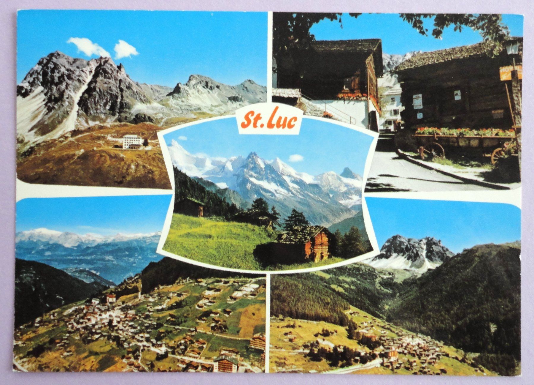 Cartes postales: St. Luc, alt. 1643 m – D'occasion à Fétigny par Billy2miny