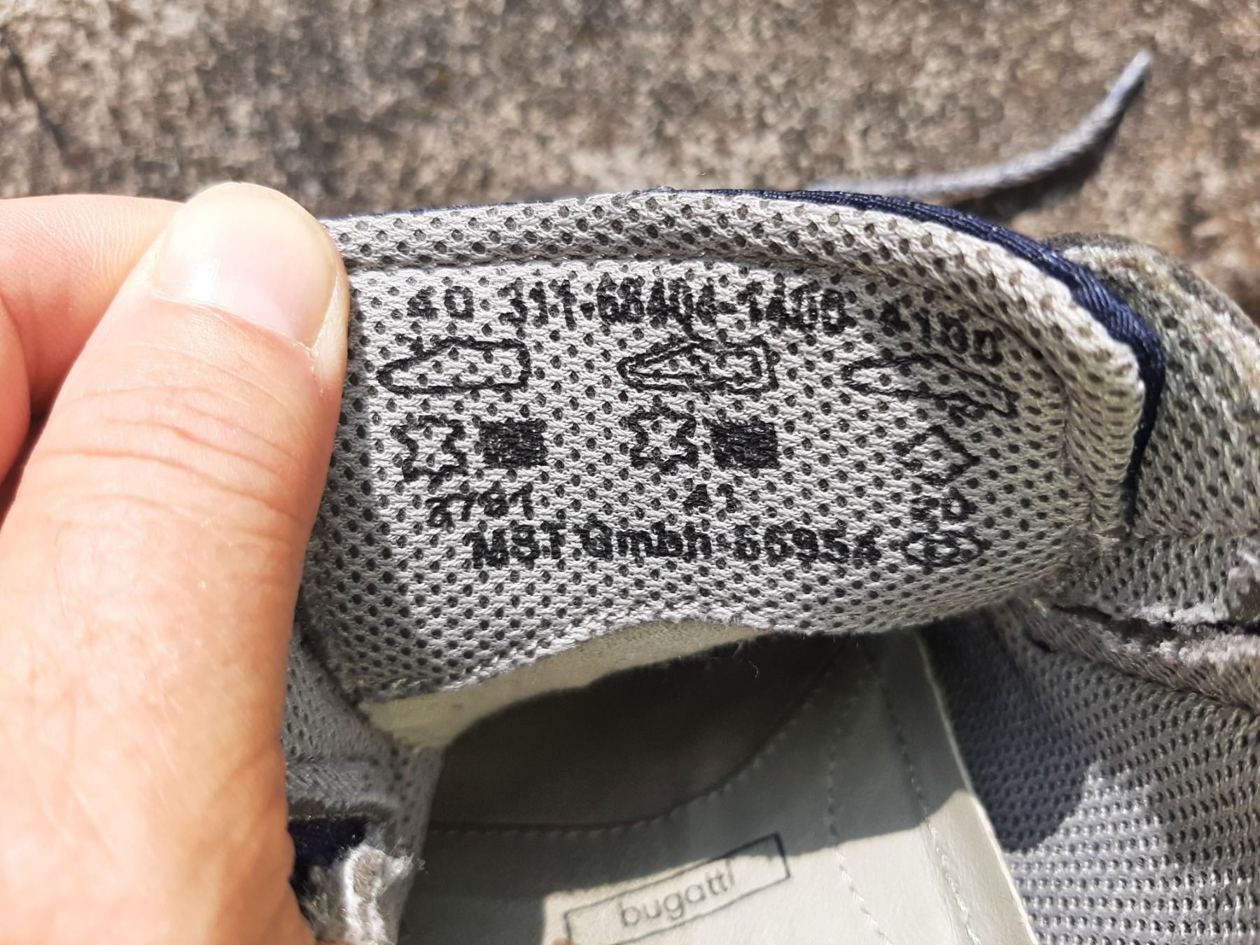 Bugatti Herrenschuhe: Bugatti Herrenschuhe Gr. 40, Leder (rauh) – Gebraucht aus Hondrich von majululu71 5