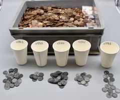 2 Rappen ab 1942 33.4 kg Top Gelegenheit