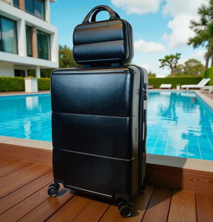 Beautycase + Reisekoffer Gr. L gateBAG 67cm SCHWARZ NEU