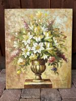 Gemälde / Blumen - Stillleben signiert Künstler?   (ID M488)