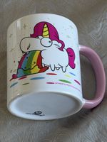 2 Stück Tasse Becher Einhorn Design 