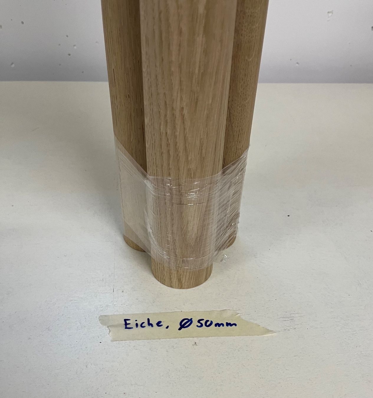 Holzartikel: 3x Rundstäbe aus Eiche, Durchmesser 50mm – Neu (gemäss Beschreibung) aus Weinfelden von Kathydoes 1
